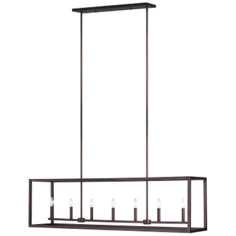 Moffet Street Seven Light Island Pendant in Bronze (1|6634507EN-710)