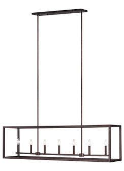 Moffet Street Seven Light Island Pendant in Bronze (1|6634507-710)