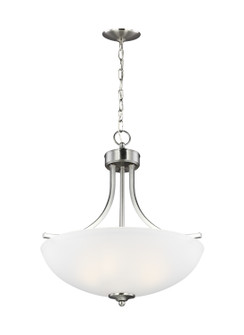 Geary Three Light Pendant in Brushed Nickel (1|6616503EN3-962)