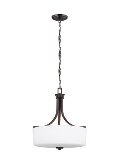 Canfield Three Light Pendant in Bronze (1|6528803-710)