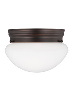 Webster One Light Flush Mount in Bronze (1|5326EN3-710)