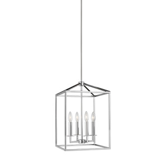 Perryton Four Light Hall / Foyer Pendant in Chrome (1|5215004-05)