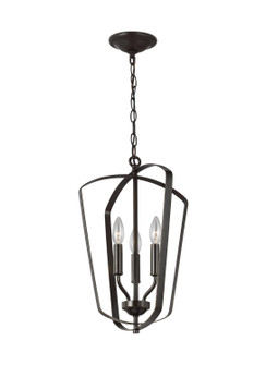 Romee Three Light Hall / Foyer Pendant in Bronze (1|5134903-710)