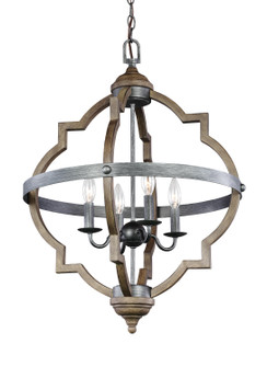 Socorro Four Light Hall / Foyer Pendant in Stardust (1|5124904-846)