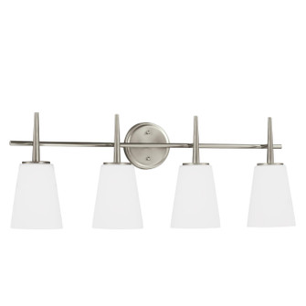 Driscoll Four Light Wall / Bath in Brushed Nickel (1|4440404EN3-962)