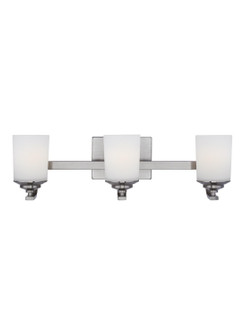 Kemal Three Light Wall / Bath in Brushed Nickel (1|4430703EN3-962)