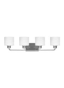 Canfield Four Light Wall / Bath in Brushed Nickel (1|4428804EN3-962)