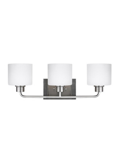 Canfield Three Light Wall / Bath in Brushed Nickel (1|4428803EN3-962)