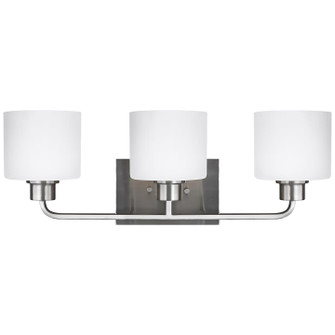 Canfield Three Light Wall / Bath in Brushed Nickel (1|4428803EN3-962)