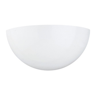Edla One Light Wall / Bath Sconce in White (1|4138-15)