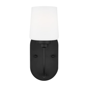 Windom One Light Wall / Bath Sconce in Midnight Black (1|4102801-112)