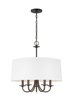 Seville Five Light Chandelier in Bronze (1|3320205EN-710)