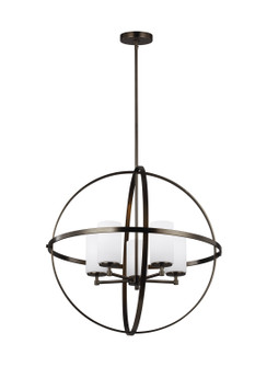 Alturas Five Light Chandelier in Brushed Oil Rubbed Bronze (1|3124605EN3-778)