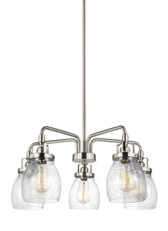 Belton Five Light Chandelier in Brushed Nickel (1|3114505-962)