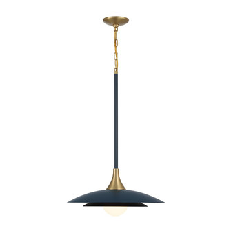 Welsh LED Pendant in Matte Blue (40|46441-027)