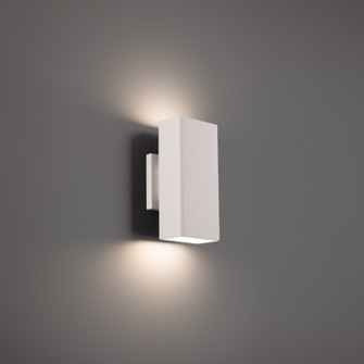 Edgey LED Outdoor Wall Sconce in White (34|WS-W17310-35-WT)