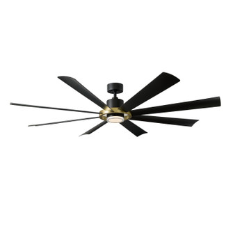 Aura 72''Ceiling Fan in Soft Brass/Matte Black (441|FR-W2303-72L-SB/MB)