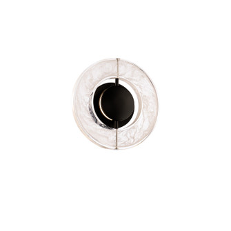 Cymbal LED Wall Sconce in Black (281|WS-62110-BK)