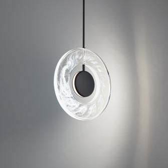 Cymbal LED Mini Pendant in Black (281|PD-62114-BK)