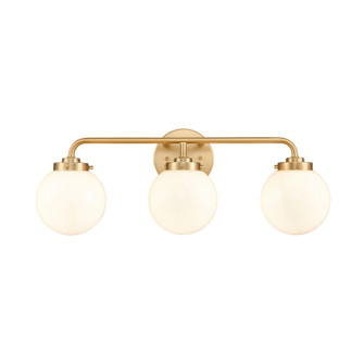 Fairbanks Three Light Vanity in Brushed Gold (45|EC89974/3)