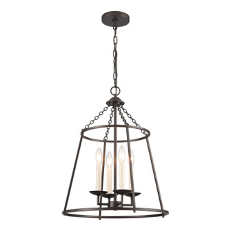 Joanie Four Light Pendant in Old Bronze (45|EC89694/4)