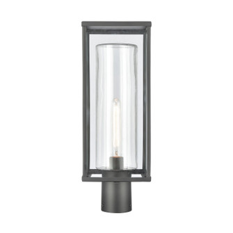 Augusta One Light Outdoor Post Mount in Matte Black (45|90014/1)