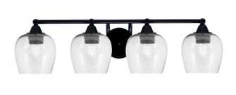 Paramount Four Light Bath Bar in Matte Black (200|3424-MB-4812)