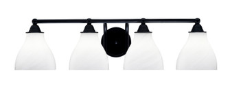 Paramount Four Light Bath Bar in Matte Black (200|3424-MB-4761)