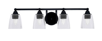 Paramount Four Light Bath Bar in Matte Black (200|3424-MB-461) Paramount Four Light Bath Bar in Matte Black (200|3424-MB-461)