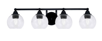 Paramount Four Light Bath Bar in Matte Black (200|3424-MB-4100) Paramount Four Light Bath Bar in Matte Black (200|3424-MB-4100)