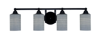 Paramount Four Light Bath Bar in Matte Black (200|3424-MB-4062)