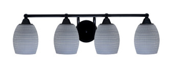 Paramount Four Light Bath Bar in Matte Black (200|3424-MB-4022)