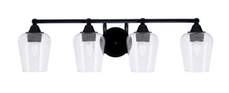 Paramount Four Light Bath Bar in Matte Black (200|3424-MB-210)