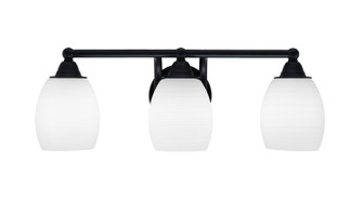 Paramount Three Light Bath Bar in Matte Black (200|3423-MB-615)