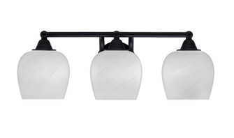 Paramount Three Light Bath Bar in Matte Black (200|3423-MB-4811)