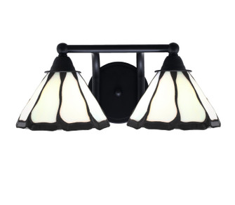 Paramount Two Light Bath Bar in Matte Black (200|3422-MB-9125)