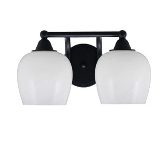 Paramount Two Light Bath Bar in Matte Black (200|3422-MB-4811)