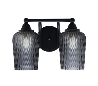 Paramount Two Light Bath Bar in Matte Black (200|3422-MB-4252)