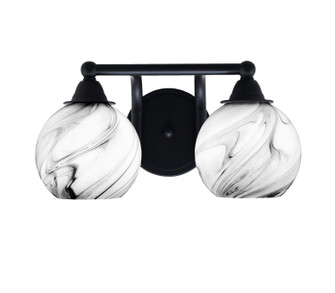 Paramount Two Light Bath Bar in Matte Black (200|3422-MB-4109)
