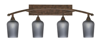 Bow Four Light Bath Bar in Bronze (200|174-BRZ-4252)