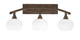 Bow Three Light Bath Bar in Bronze (200|173-BRZ-212)