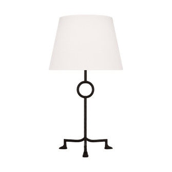 Montour One Light Table Lamp in Aged Iron (454|TFT1021AI1)