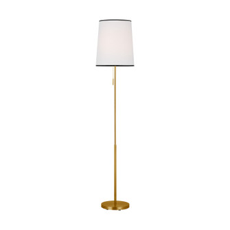 Ellison One Light Floor Lamp in Burnished Brass (454|KST1111BBS1)
