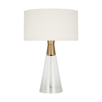 Pender One Light Table Lamp in Satin Brass (454|DJT1041SB1)
