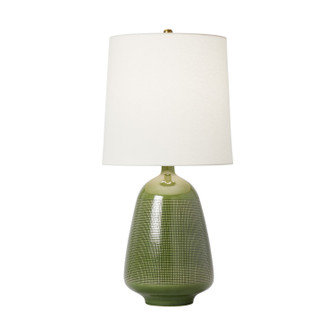 Ornella One Light Table Lamp in New White (454|AET1131NWH1)