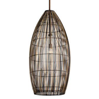 Holden One Light Pendant in Textured Bronze (67|F7533-TBZ)