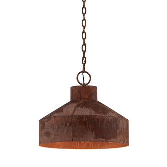 Rise & Shine Three Light Pendant in Rust Patina (67|F5263-RP)