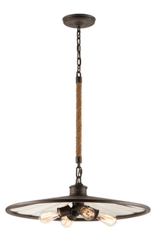 Brooklyn Four Light Chandelier in Heritage Bronze (67|F3146-HBZ)