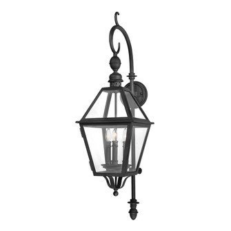 Townsend Three Light Wall Lantern in Texture Black (67|B9622-TBK)
