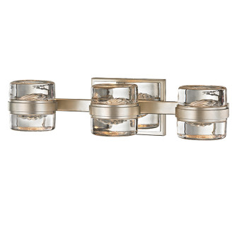 Splash Three Light Bath And Vanity in Silver Leaf (67|B5693-SL)